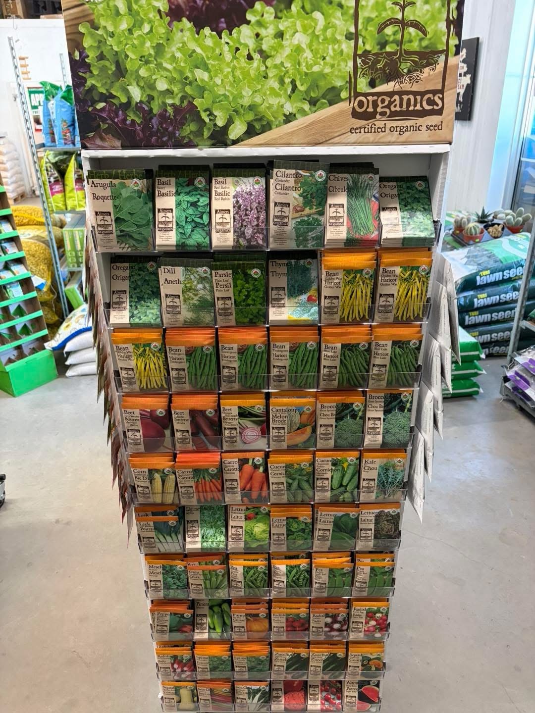 Seedlings Rack Commercial SEED RACKS NOW HERE!! – L'Ami's Garden Centre